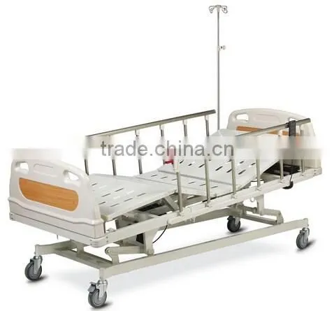 Five function electric bed / aluminum siderail