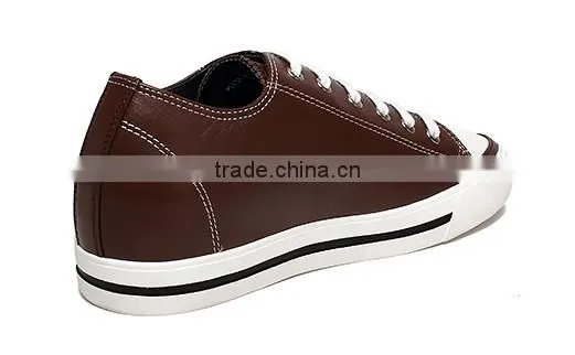 2016 china wholesale sneekers height increasing leather shoes