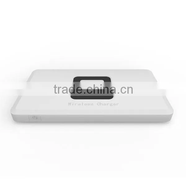 Newest Qi Wireless power bank for samsung galaxy s2,Wireless Charging Pad Receiver for Samsung S4/iPhone5/iPhone 4S/Nokia/HTC