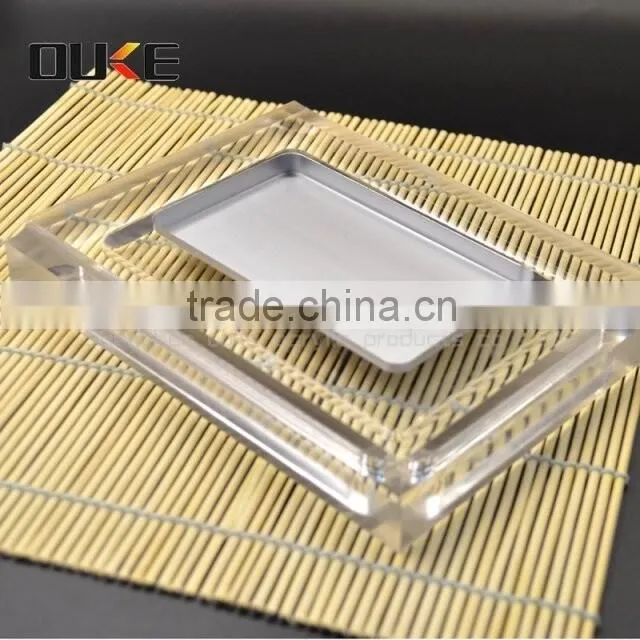 desktop A4 paper clear acrylic brochure holder