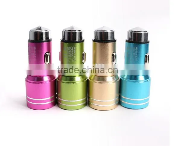 Cheap car accessories dual usb car charger unique car charger from topshion in alibaba