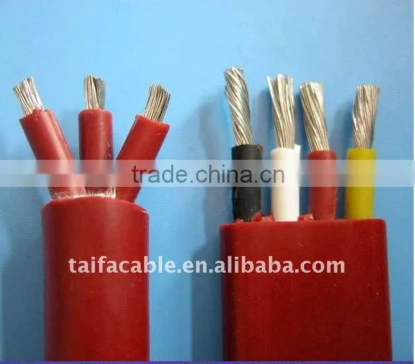 High quality low voltage HXH-PE CU conductor silicone rubber insulated insulated hallogen free cable
