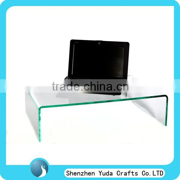 Innovative design acrylic hinge case multifunctional digital product case with hooks stylish display case for digital product