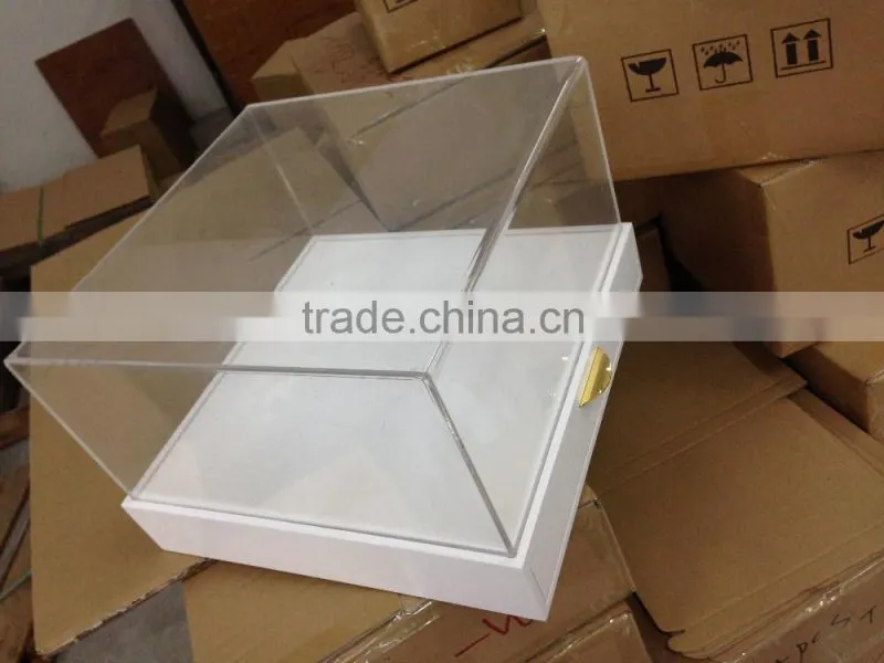 superior quality display box acrylic display case