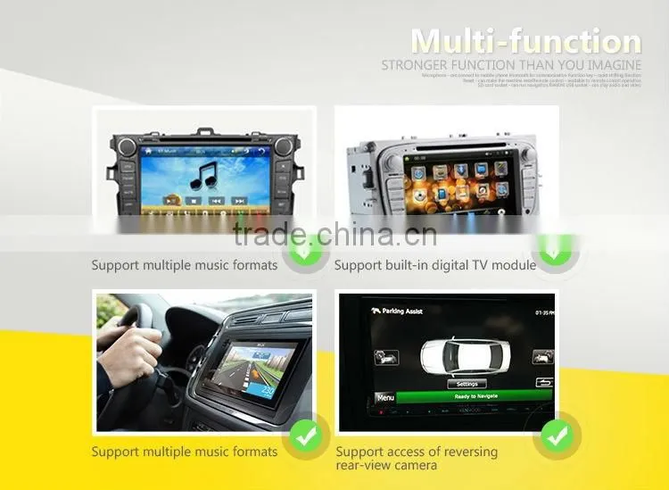 Motorcycle mini pc android full hd media player navigator with radio