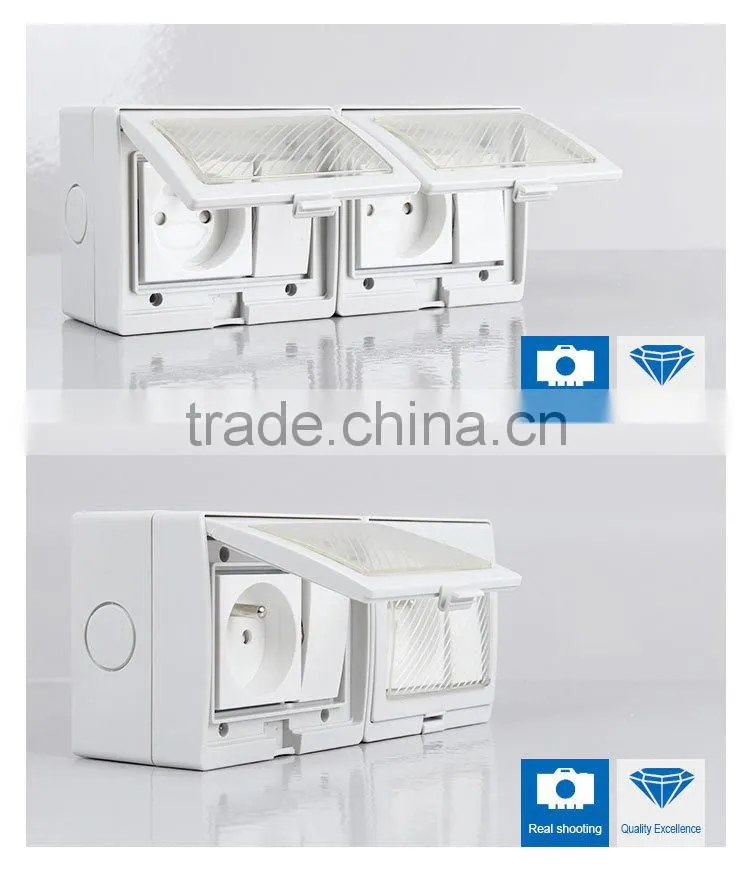 Waterproof Doorbell Switch Waterproof Electrical Outlet Box(SP-2FRS)