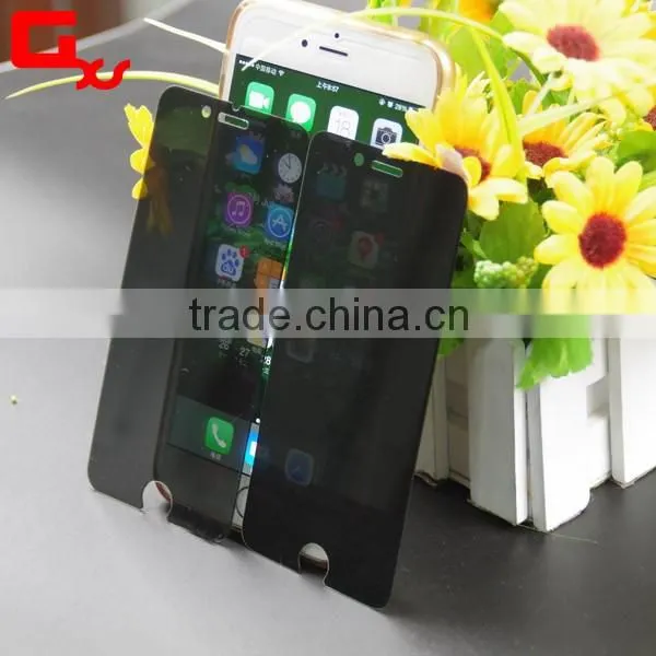 Factory Direct selling 0.3mm 9H Anti-spy Screen Protector for iphone 5/5S