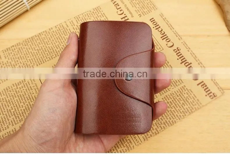 PU leather Business card holder