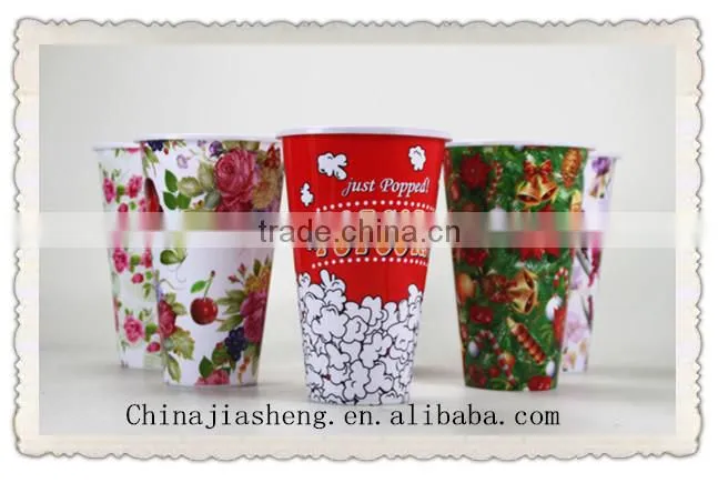 hot sale plastic popcorn bucket