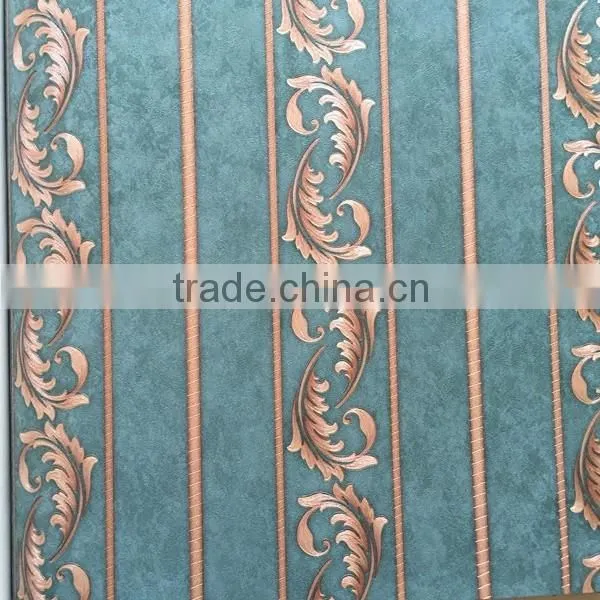 construction material oem flower wallpaper 3d luxury