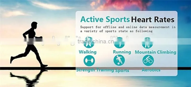 JW018 BT4.0 Smart Band Bracelet Heart Rate Monitor Smartband Activity Fitness Tracker Wristband for Smart Phones