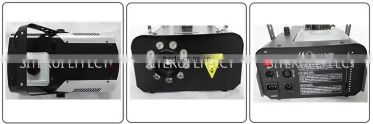 DMX512 9pcs 3in11200W LED light fog machine LED smoke machine