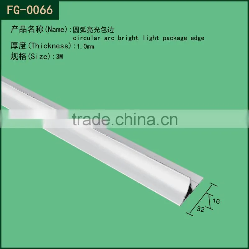 15*30 Chrome Metal Wardrobe Oval Tube