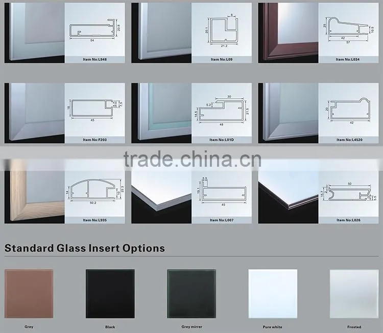 australian standard renovation kitchen cabinets door shoe aluminum hardware handles