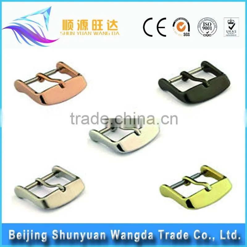 OEM serve alloy zinc watch strap buckle wholesale customzied watch clasp