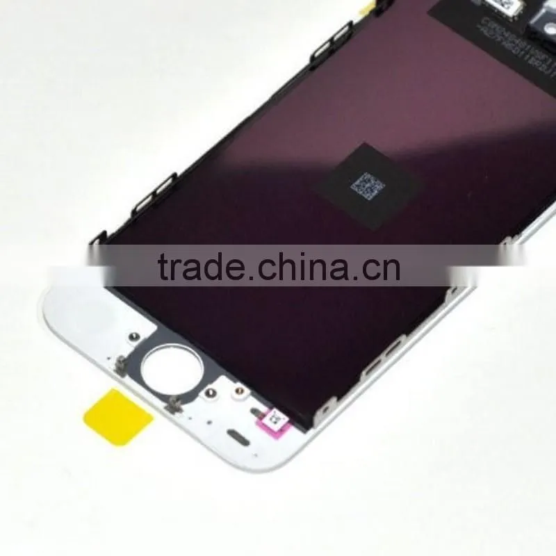 hot sale!!! High quality mobile phone lcd for iphone 5, for iphone 5 lcd touch screen digitizer