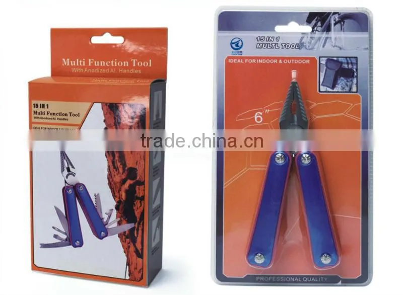 15 in 1 outerdoor tool camping tool pliers manufacturers