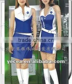 Hot selled sales ladies spandex Promotional uniform