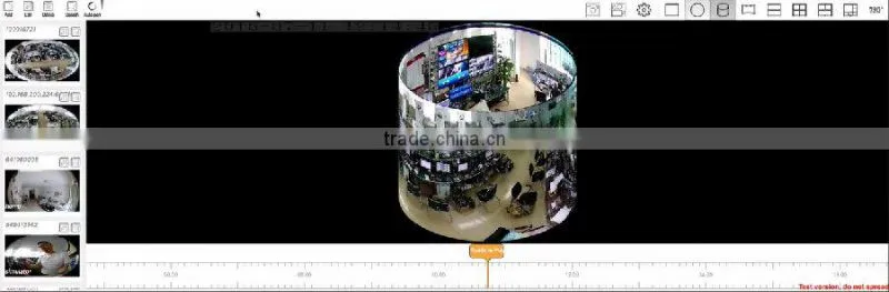 2016 newest 960P 3D VR panoramic wireless wifi IP CCTV Security Camera