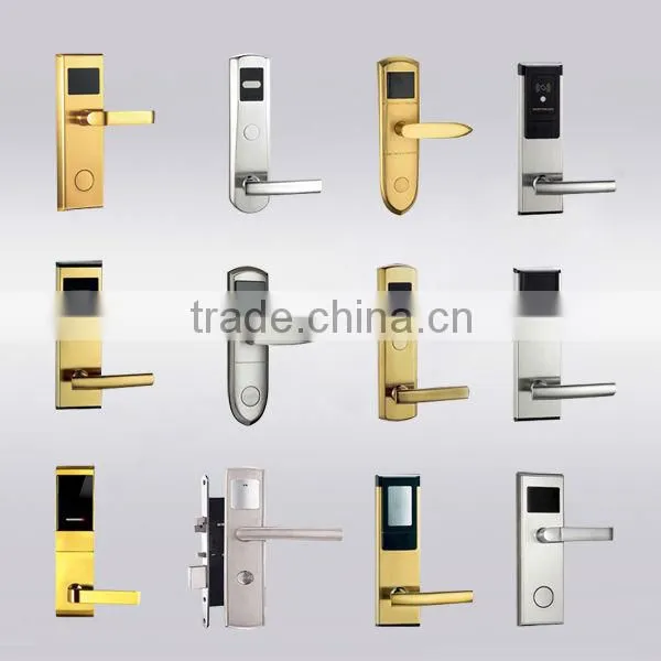 Stainless steel door card lock for hotel