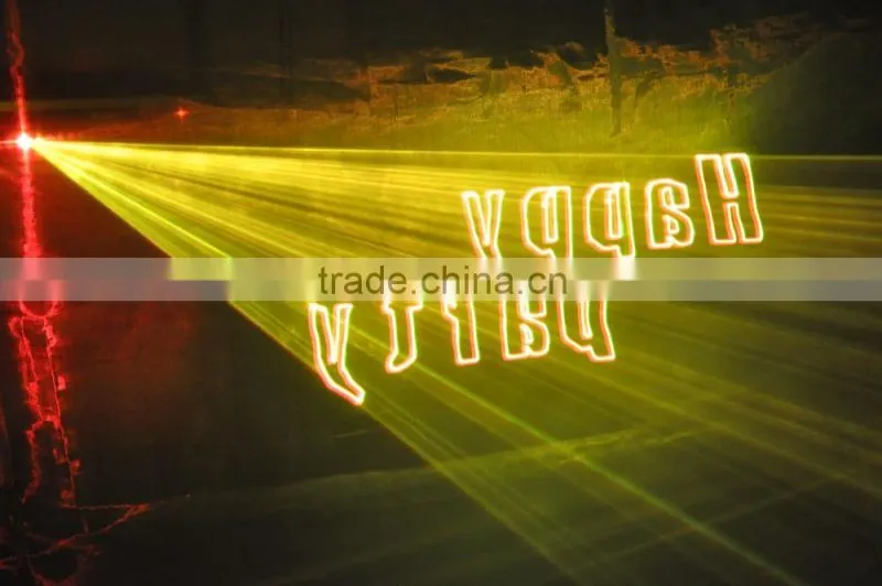 300mW RGY 10kpss ILDA Animation laser Light