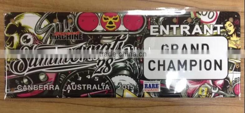personalized decorative Australia car license plate