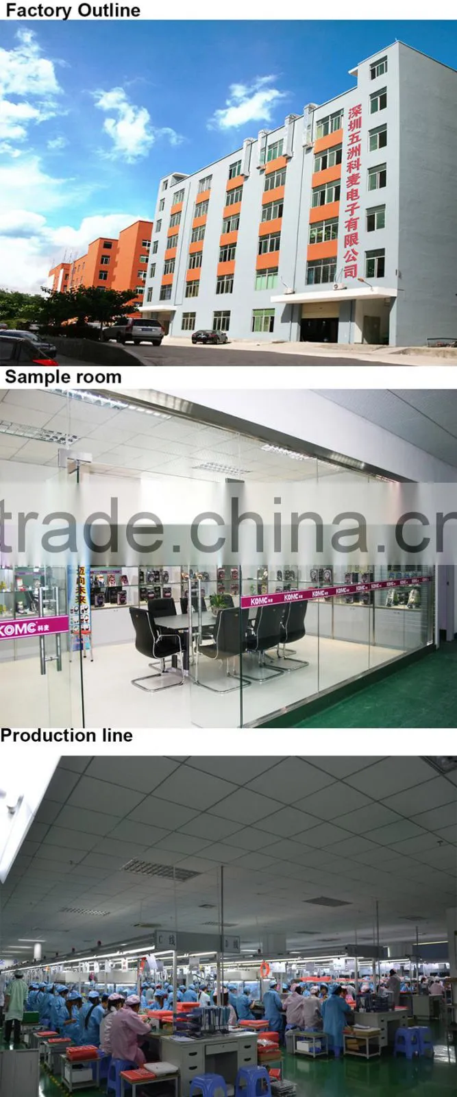 China Komc fashion OEM earphone earin wireless earbuds