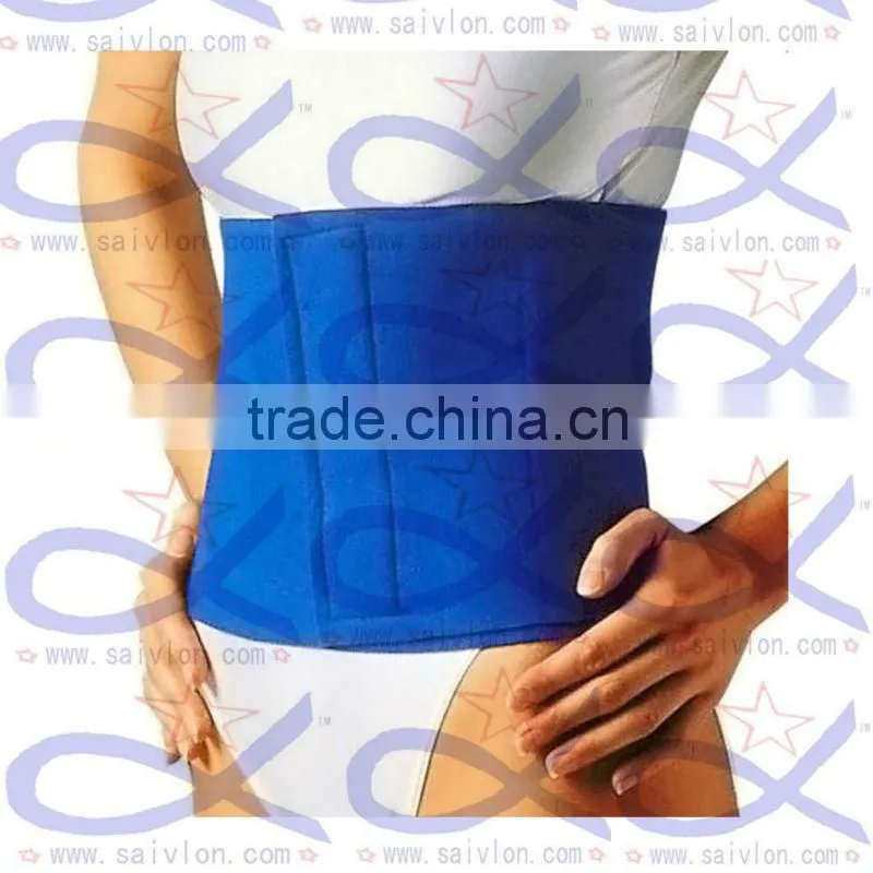 Adjustable neoprene waist trimmer/slimmer