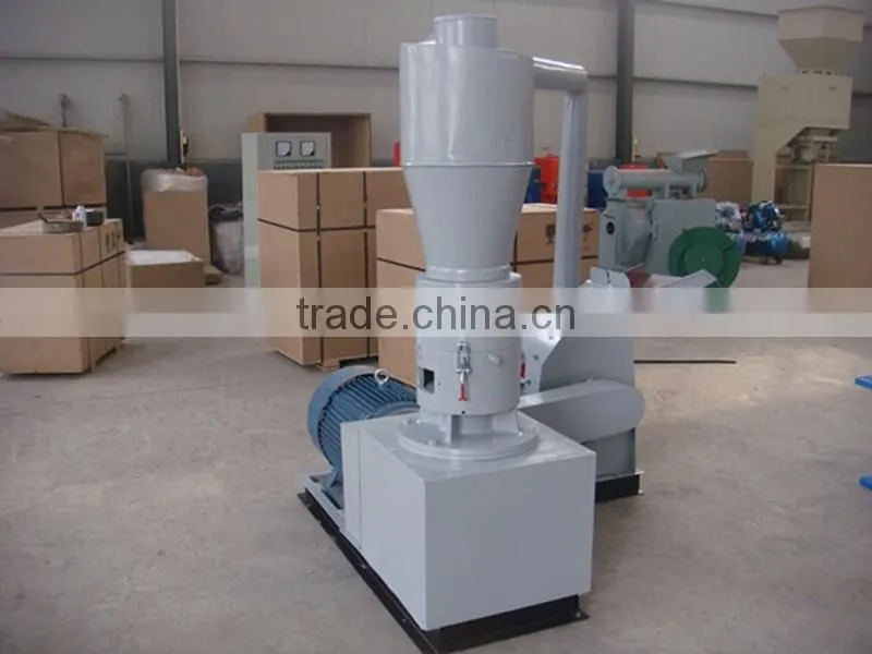 CE approved diesel drive combind pellet mill with diesel motor crusher SK-300PC