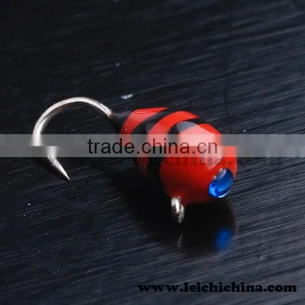 Premium epoxy coated paint tungsten ice jig