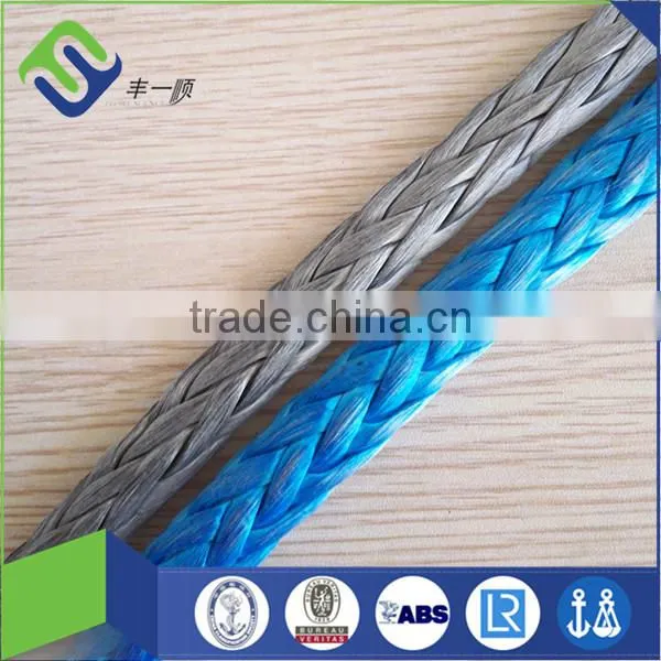 3mm 12-strand RED UHMWPE rope paraglider towing rope 900kg breaking strength