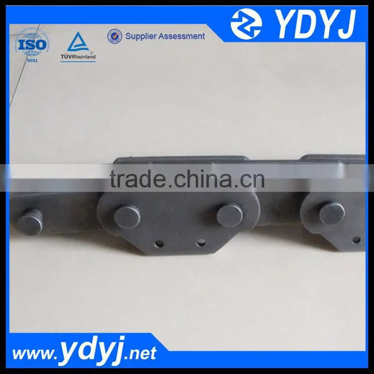 Sleeve roller chain for bucket elevator