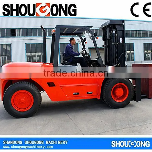 SHOUGONG CPCDSG100F 10000KG Small Forklift Truck