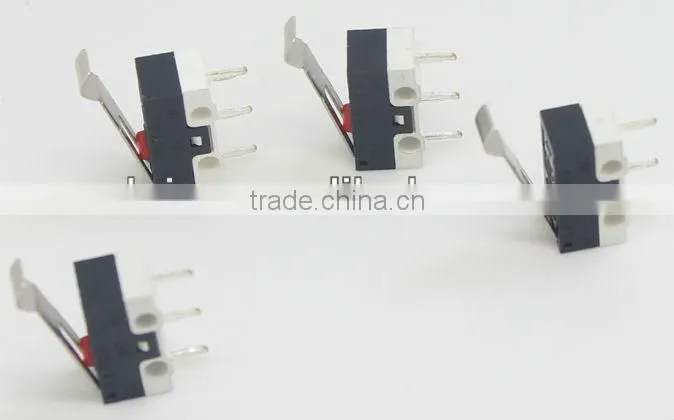mini micro switch with Arc lever 1A 250V,KW10-Z3P