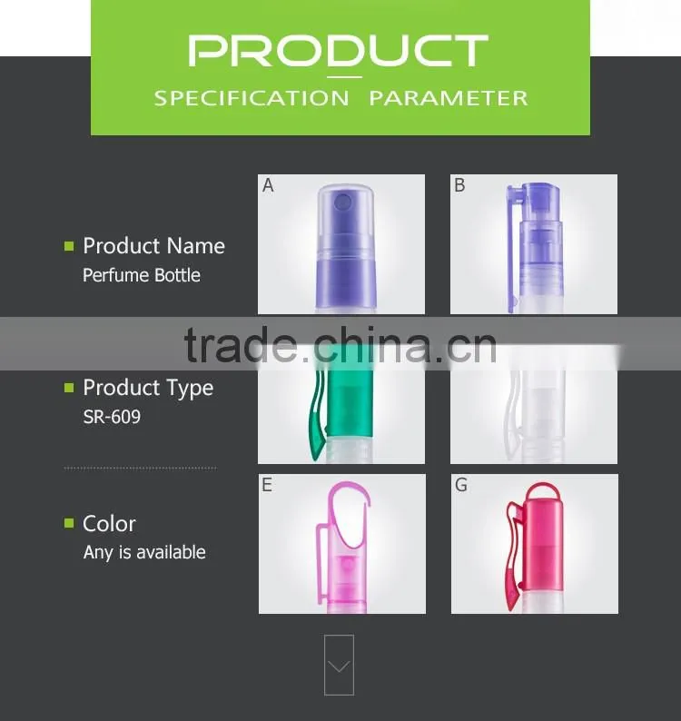 5ml 7ml 10ml 12ml all sizes hot sale pen shaped perfume spray bottle