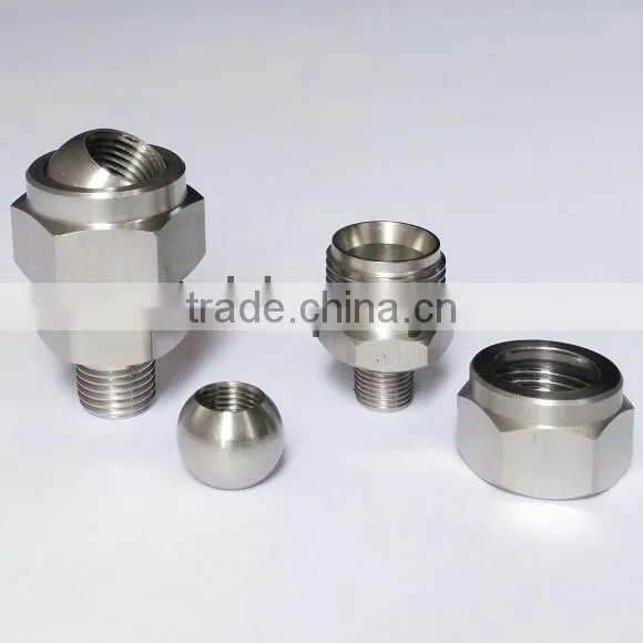 Water swivel joint veejet nozzle