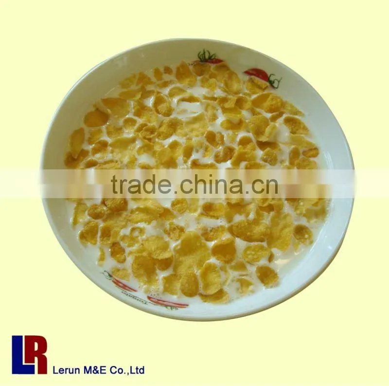 production line for corn flakes making