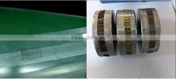 Three row printing plastic bags sealing machine with good quality