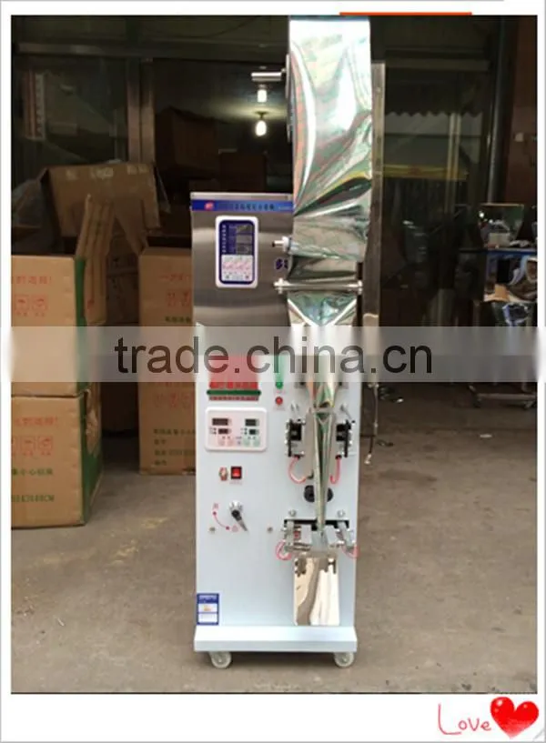 Spiral feeding packer sealing machine ,granular tea powder automatic packing machine