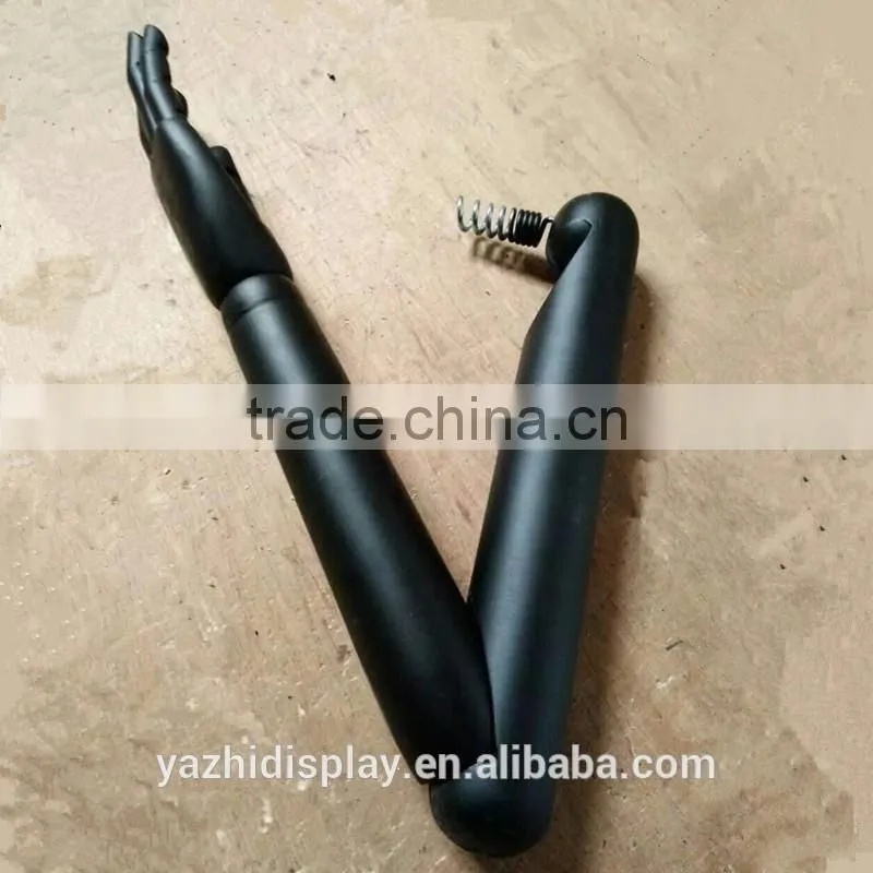 White wooden mannequin arm use for dress form
