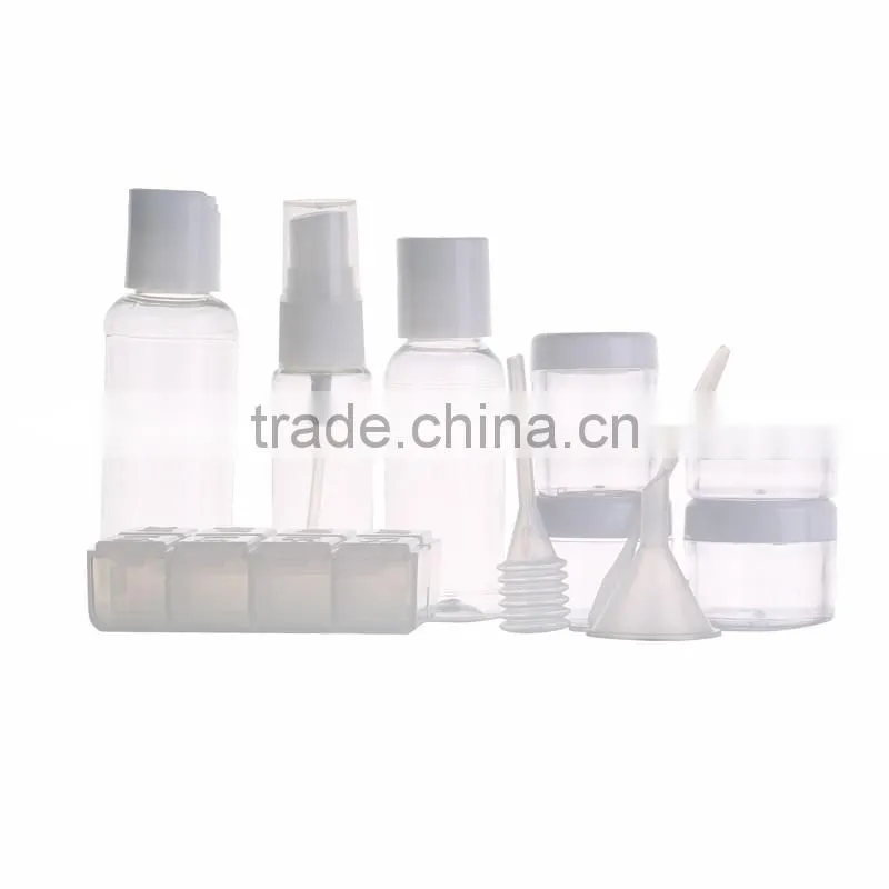 12Pcs Travel Bottles Kit for Cosmetic Toiletries Liquid Containers Fit for Airline