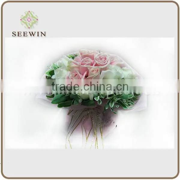 bright color decorative PP mesh for flower wrapping