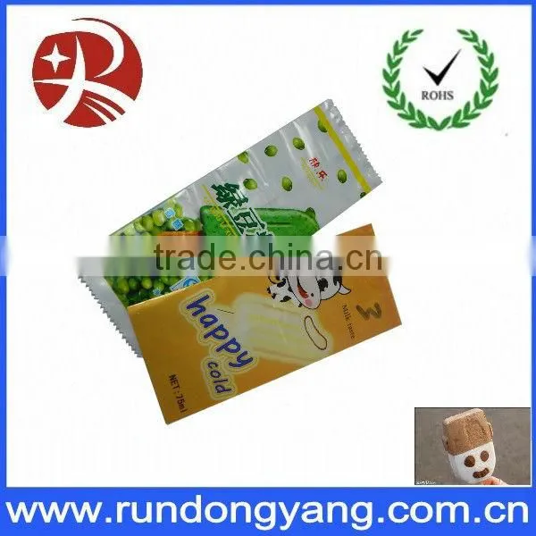 High quality custom printing ice cream package bag