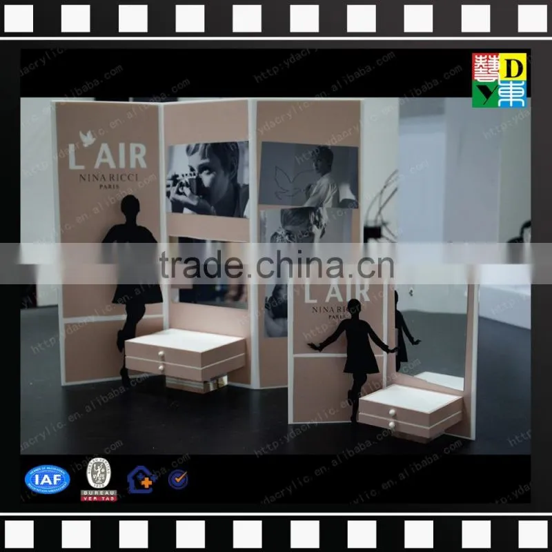 Acrylic makeup organizer clear box cosmetic cases clear acrylic display cases from china manufacturer