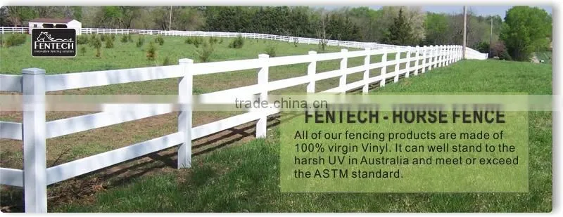 High selection Fentech brand Horse corral fence, horse paddock fence