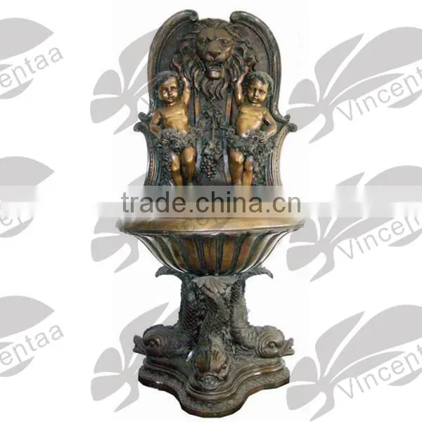 Lion Head Wall Fountain