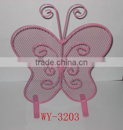 metal butterfly jewelry display stand