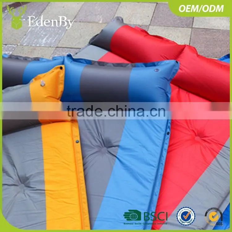 2017 New colorful Outdoor Camping Automatic Self Inflating Adult Sleeping Mat