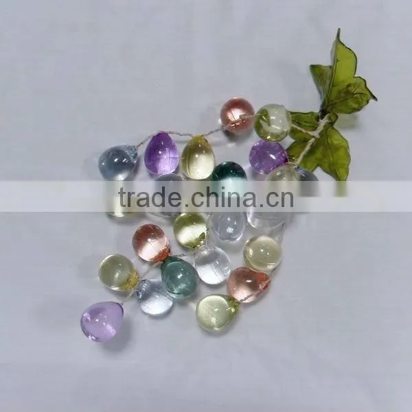 acrylic plastic grape hanging garden decorations