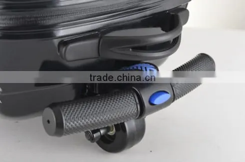 Factory direct sale PC / EVA trolley luggage with 3 wheels